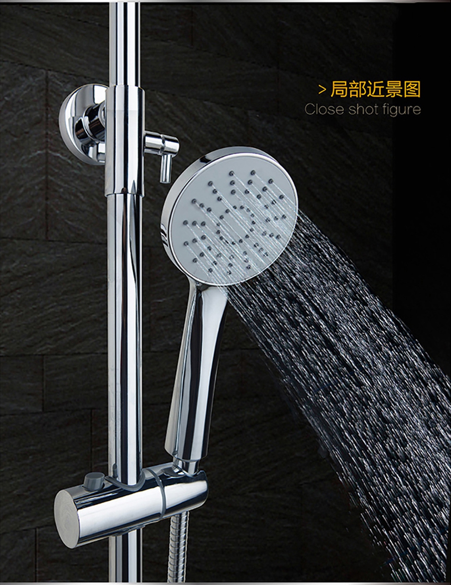 gohgoh花灑，掛墻式增壓淋雨花灑